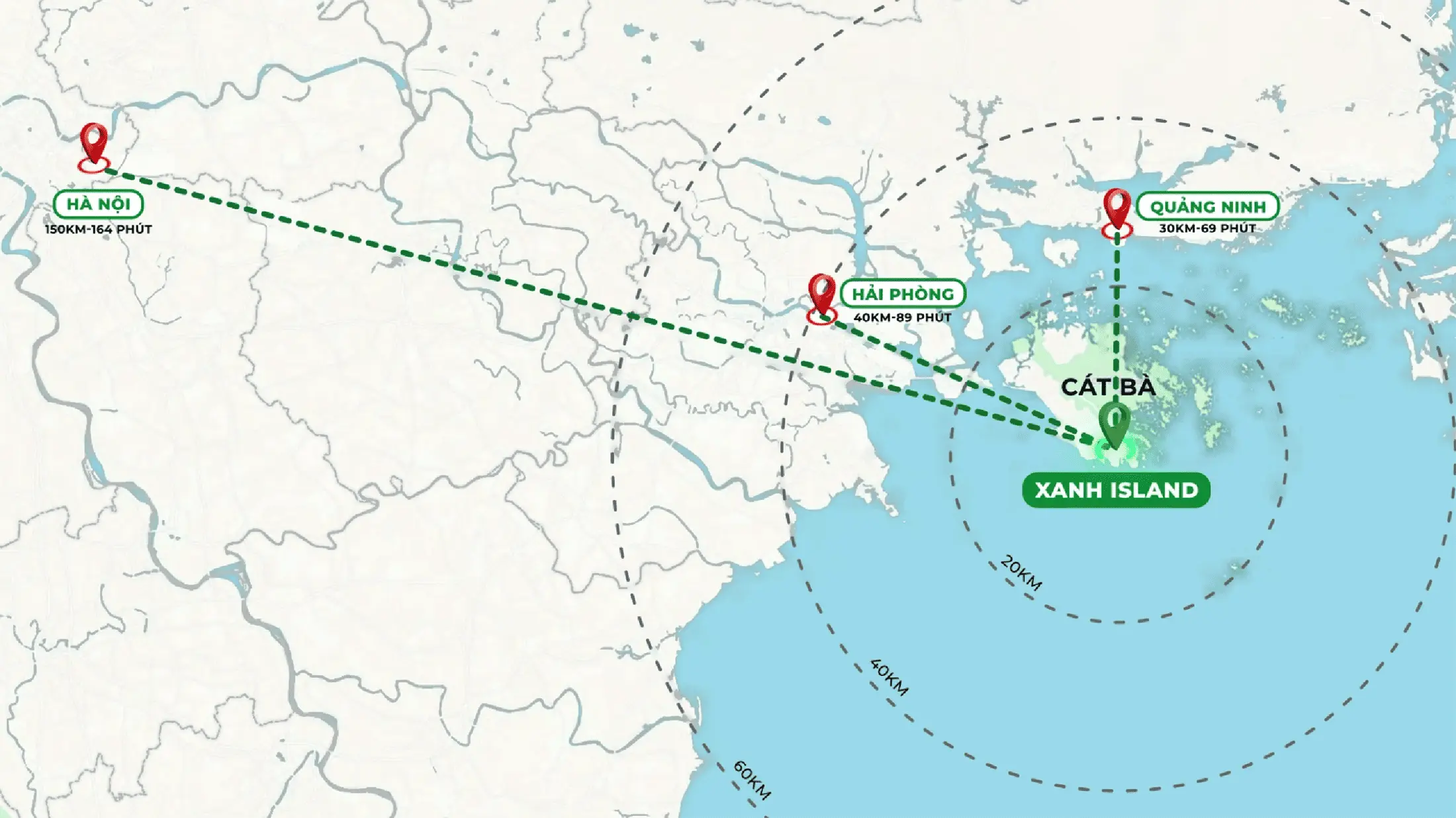 Vị trí Xanh Island Cát Bà tọa lạc giữa quần đảo Cát Bà – di sản thiên nhiên thế giới được UNESCO công nhận Vị trí Xanh Island Cát Bà tọa lạc giữa quần đảo Cát Bà - di sản thiên nhiên thế giới được UNESCO công nhận