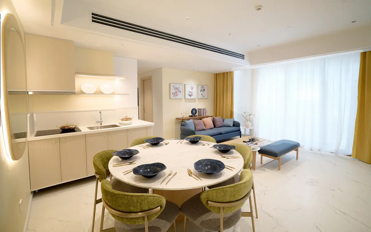 Căn hộ tầm nhìn pháo hoa tại Sun Xanh Island: thiết kế hiện đại, trải nghiệm thị giác tuyệt vời.