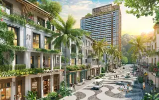 Không gian sống và kinh doanh đẳng cấp tại Sun Xanh Island, nơi hội tụ văn hóa và thiên nhiên Cát Bà.