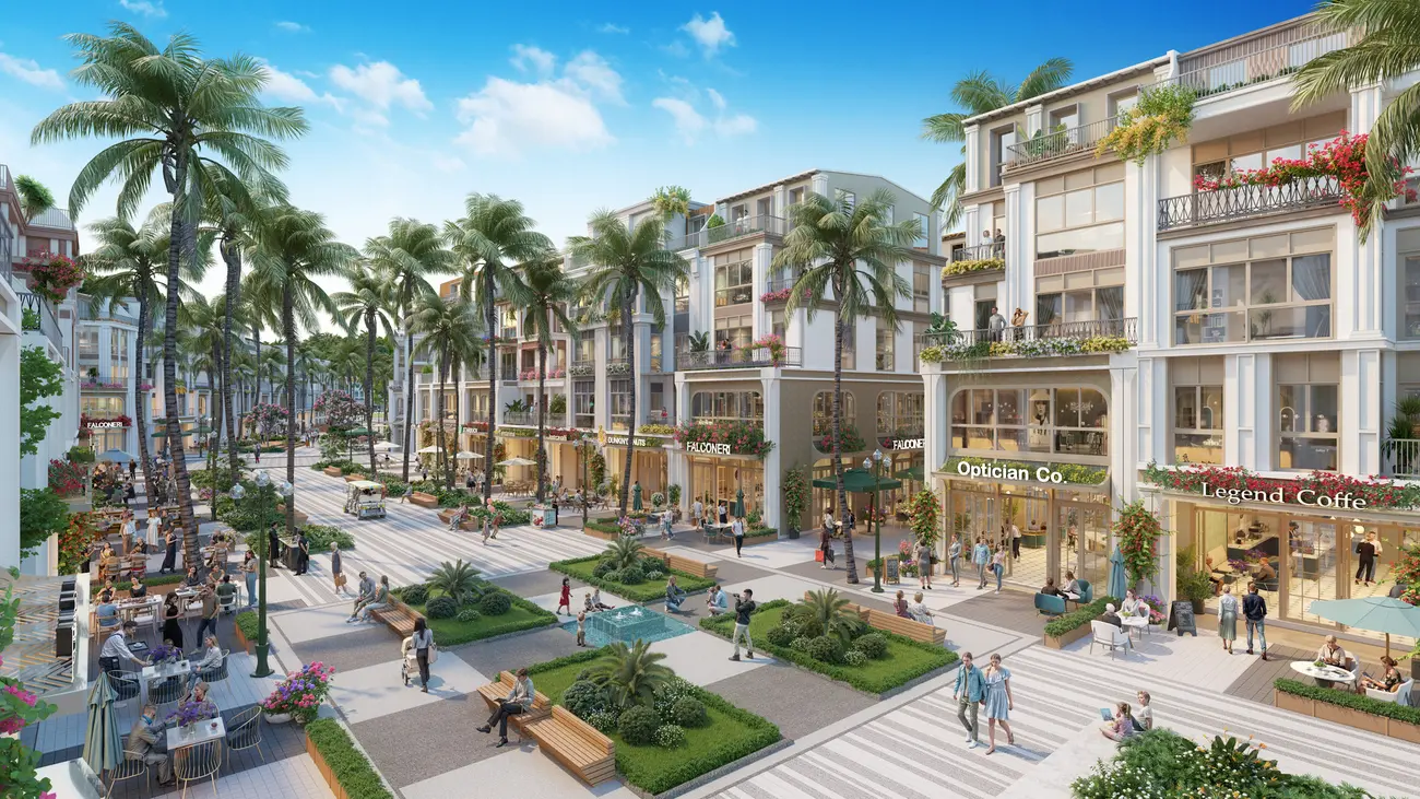 Không gian sống xanh mát và tiện nghi tại Xanh Island Sun Group Cát Bà.