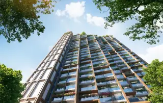 Khu căn hộ The Xanh 2 tại Xanh Island Sun Group hòa mình với thiên nhiên, mang kiến trúc hiện đại và tinh tế.