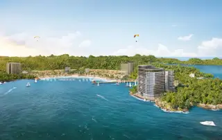 Toàn cảnh dự án Sun Xanh Island trên đảo Cát Bà với hệ thống tiện ích đa năng và dịch vụ đẳng cấp.