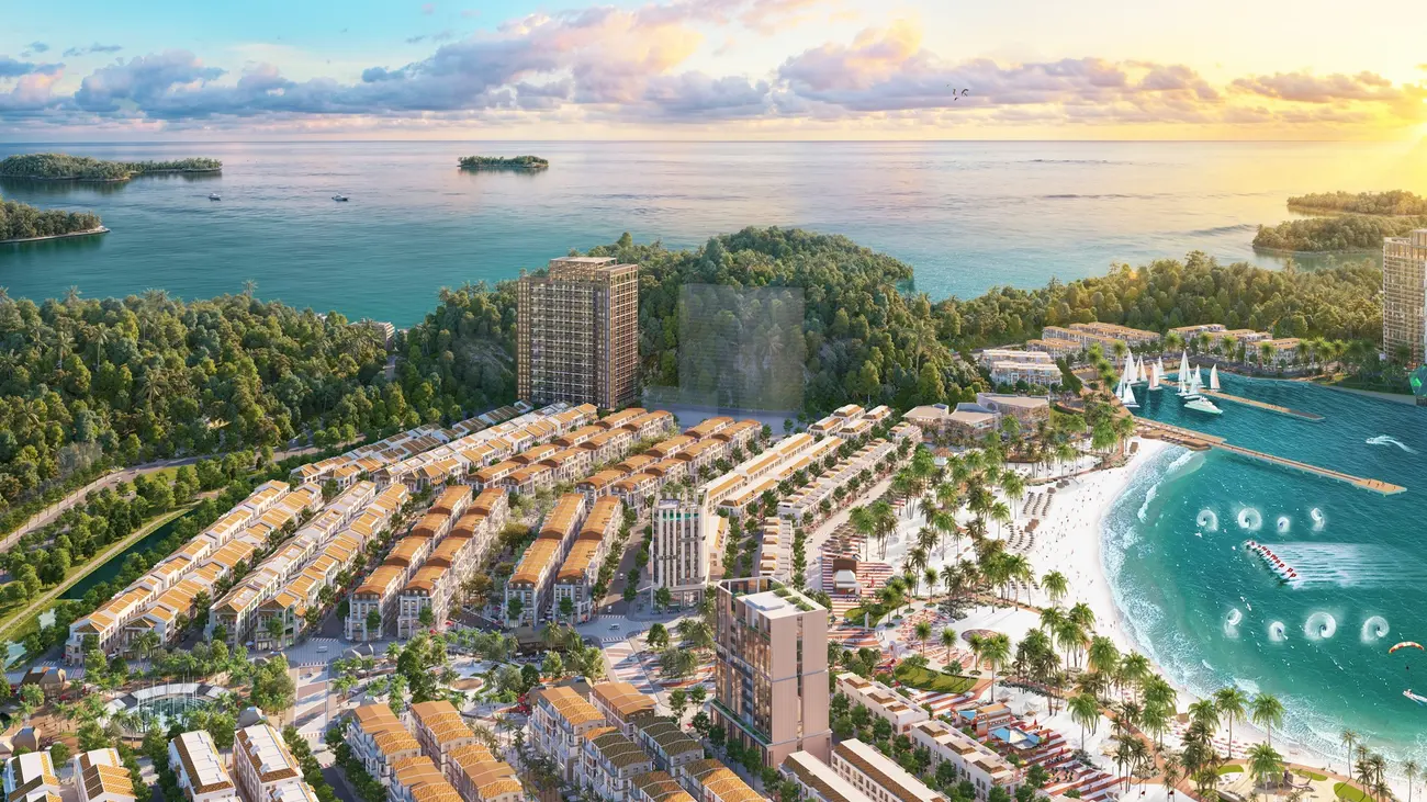 Toàn cảnh Xanh Island Sun Group tại Cát Bà – điểm nhấn mới của giới thượng lưu Việt Nam.