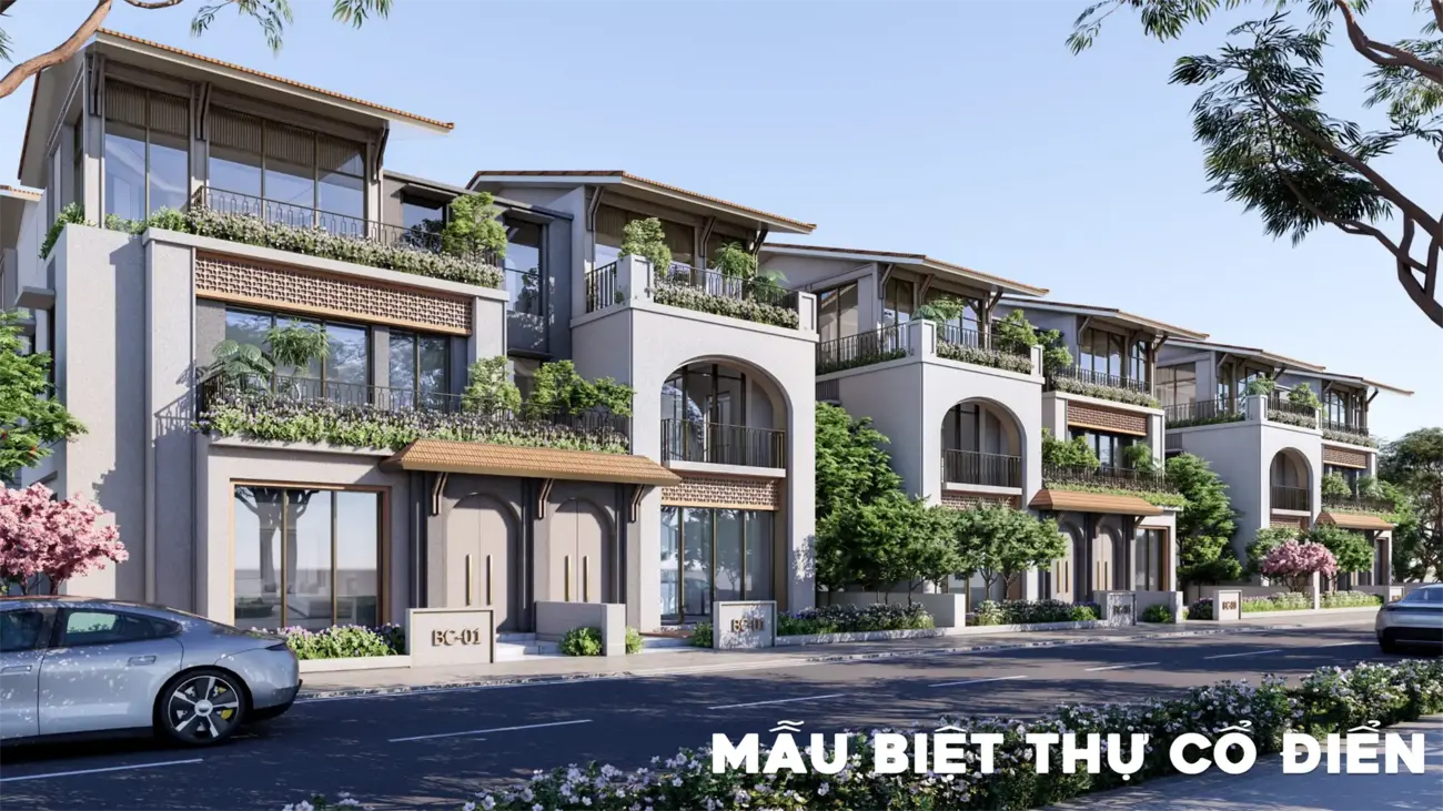 Biệt thự song lập hiện đại tại đảo 3 – đảo Thiên Đường. Khu đô thị Charmora City, Nha Trang.
